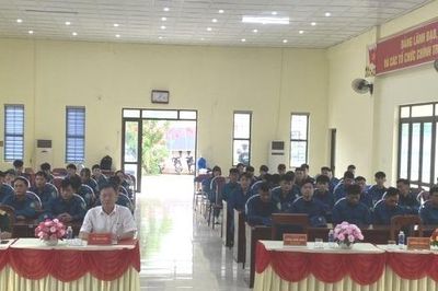 Xã Đàm Thủy ra quân huấn luyện dân quân cơ động năm 2026