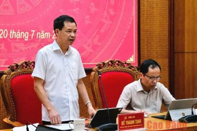 Họp Ban Biên tập Cổng thông tin điện tử Tỉnh ủy Cao Bằng