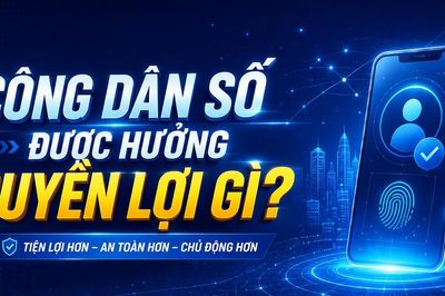 Công dân số được hưởng quyền lợi gì?
