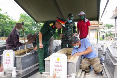 Quân khu 5 quy tập 170 hài cốt liệt sĩ trong 6 tháng đầu năm 2026