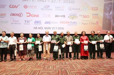 Toàn quốc khởi chiếu Tuần phim kỷ niệm 79 năm Ngày Thương binh - Liệt sĩ