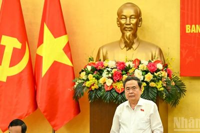 [Ảnh] Hội nghị Ban Thường vụ Đảng ủy Quốc hội và Ban Thường vụ Thành ủy Thành phố Hồ Chí Minh