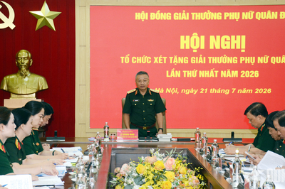15 tập thể và 65 cá nhân được đề nghị trao tặng Giải thưởng Phụ nữ Quân đội lần thứ nhất năm 2026