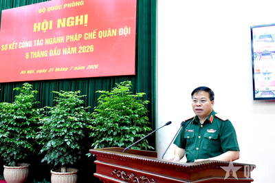 Bộ Quốc phòng hoàn thành tốt các nhiệm vụ về công tác pháp chế
