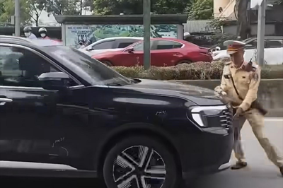 Hà Nội: Xác minh, bàn giao tài xế không chấp hành hiệu lệnh của Cảnh sát giao thông trên đường Nguyễn Hoàng