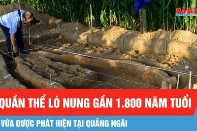 Phát hiện quần thể lò nung gần 1.800 năm tuổi tại Quảng Ngãi