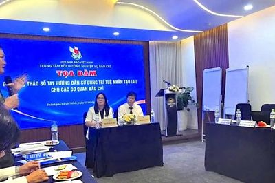 Xây dựng quy chế sử dụng AI trong các cơ quan báo chí