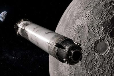 Tên lửa của SpaceX đi lạc có thể va chạm với Mặt Trăng