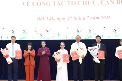 Đắk Lắk điều động, luân chuyển, bổ nhiệm nhiều cán bộ lãnh đạo
