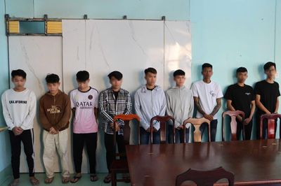 Khởi tố 32 thanh thiếu niên hỗn chiến trên đường phố ở An Giang