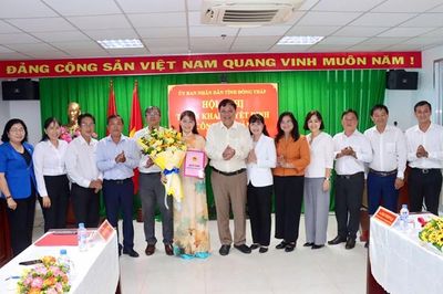 Đồng chí Phạm Thị Ngọc Đào giữ chức Giám đốc Sở Nội vụ Đồng Tháp