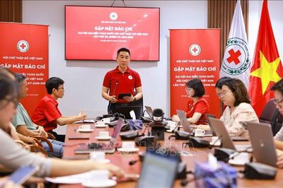 Đại hội Hội Chữ thập đỏ Việt Nam lần thứ XII sẽ diễn ra từ ngày 27-28/7