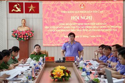Kiểm sát công tác giải quyết khiếu nại, tố cáo trong hoạt động tư pháp tại Công an Đồng Nai