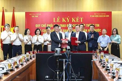 Tăng cường kết nối dữ liệu giữa Cục Thuế và Ủy ban Chứng khoán Nhà nước
