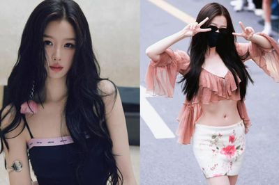 Ngu Thư Hân diện áo croptop khoe vòng eo 'con kiến' hút mắt