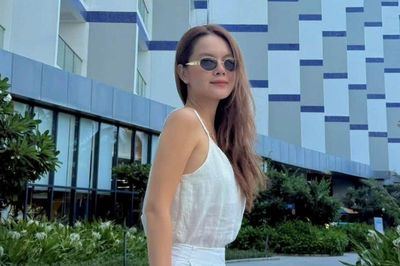 Phạm Quỳnh Anh hạnh phúc bên các con ở tuổi 42