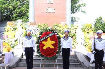 Quân chủng Hải quân: Huy động lực lượng đẩy nhanh tiến trình tìm kiếm, quy tập hài cốt liệt sĩ