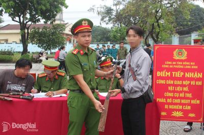Không để vũ khí trôi nổi thành mối nguy trong xã hội