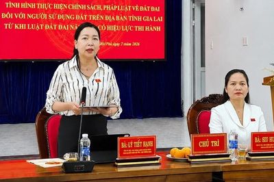 Khảo sát việc thực hiện Luật Đất đai 2024 tại phường Hội Phú và xã Mang Yang