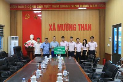 Ngân hàng Chính sách xã hội Chi nhánh tỉnh Lai Châu ủng hộ 50 triệu đồng khắc phục hậu quả thiên tai tại xã Mường Than
