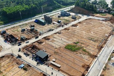 Tăng tốc thi công Khu tái định cư Trực Thanh, chuẩn bị nơi ở cho hơn 400 hộ dân