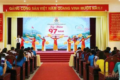 Công đoàn phường Nghĩa Lộ kỷ niệm 97 năm Ngày thành lập Công đoàn Việt Nam
