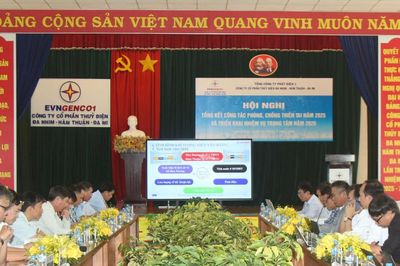 Công ty thủy điện Đa Nhim – Hàm Thuận – Đa Mi chú trọng công tác phòng chống thiên tai