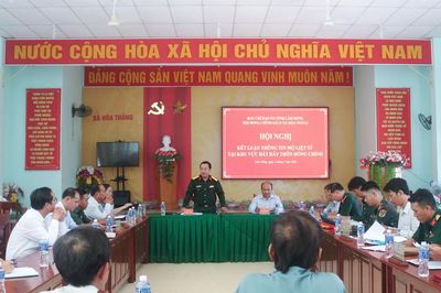 Khai quật, lấy mẫu ADN và quy tập 12 mộ liệt sĩ tại xã Hòa Thắng