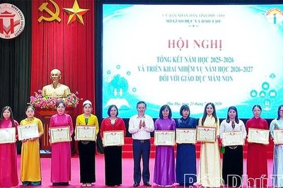 Triển khai nhiệm vụ giáo dục mầm non năm học 2026 – 2027