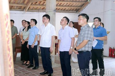 Khảo sát hiện trạng một số di tích trên địa bàn phường Thanh Miếu