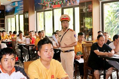 Đảm bảo hoạt động vận tải lưu thông an toàn