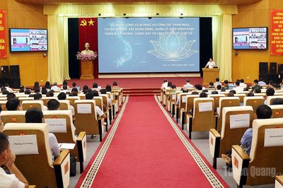 Tập huấn ứng dụng trí tuệ nhân tạo trong thực tiễn công tác