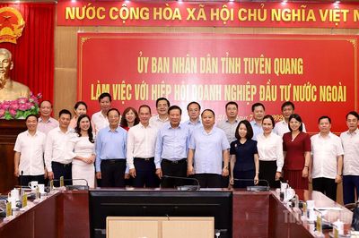 Vafie sẵn sàng đồng hành cùng Tuyên Quang xúc tiến, kết nối các doanh nghiệp FDI đầu tư vào tỉnh