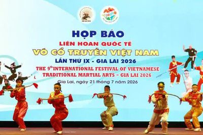 Gần 2.000 võ sư, võ sinh hội tụ tại Liên hoan Quốc tế Võ cổ truyền Việt Nam ở Gia Lai