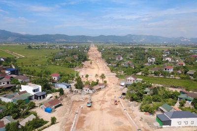 Gỡ vướng mặt bằng, đường Hàm Nghi kéo dài tăng tốc về đích