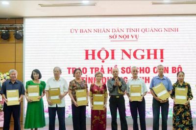 Quảng Ninh đẩy mạnh tìm kiếm, xác minh và trao trả hồ sơ, kỷ vật cho cán bộ đi B