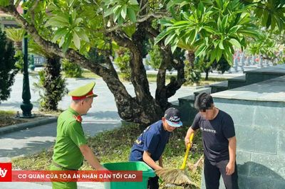 Giáo dục 'thanh, thiếu niên chưa ngoan' từ hoạt động tri ân các Anh hùng liệt sĩ