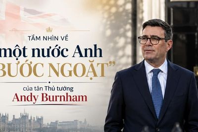 Tầm nhìn về một nước Anh 'bước ngoặt' của tân Thủ tướng Andy Burnham
