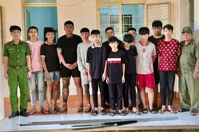 Xử lý nhóm thanh, thiếu niên hỗn chiến giữa đêm