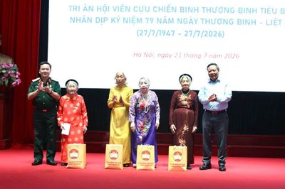 Thành phố gặp mặt, tri ân cựu chiến binh, thương binh tiêu biểu