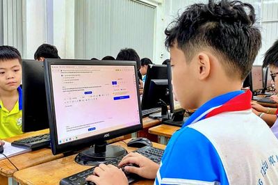 Thành phố Hồ Chí Minh đưa kiểm tra trên máy tính vào trường tiểu học