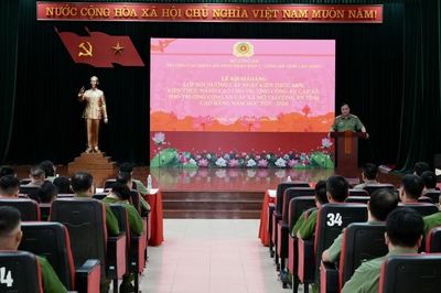 Bồi dưỡng cập nhật kiến thức mới, nâng cao cho 91 trưởng, phó trưởng công an cấp xã