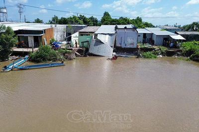Chủ tịch UBND tỉnh chỉ đạo khẩn xử lý điểm sạt lở bờ sông Gành Hào