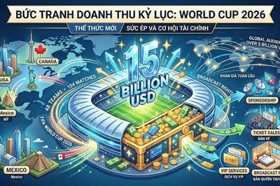 World Cup 2026 có doanh thu cao kỷ lục