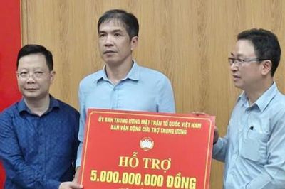 Ủy ban Trung ương Mặt trận Tổ quốc Việt Nam phân bổ 5 tỷ đồng hỗ trợ tỉnh Lai Châu
