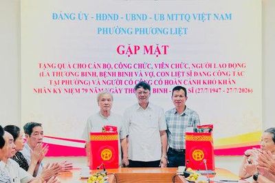 Phường Phương Liệt tri ân người có công, lan tỏa đạo lý 'Uống nước nhớ nguồn'
