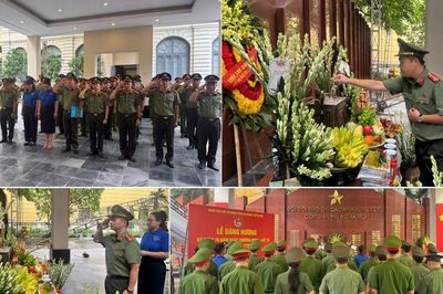 Nén tâm nhang tháng Bảy và lời thề giữ bình yên của tuổi trẻ Công an Thủ đô