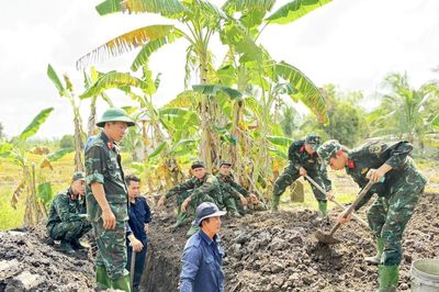Đền ơn đáp nghĩa bằng những việc làm thiết thực
