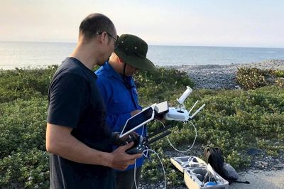 Sử dụng UAV giám sát hệ sinh thái ven biển