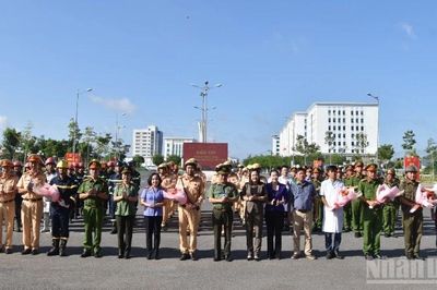 Đồng Tháp diễn tập xử lý tai nạn giao thông đặc biệt nghiêm trọng
